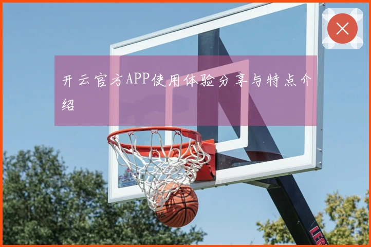 开云官方APP使用体验分享与特点介绍